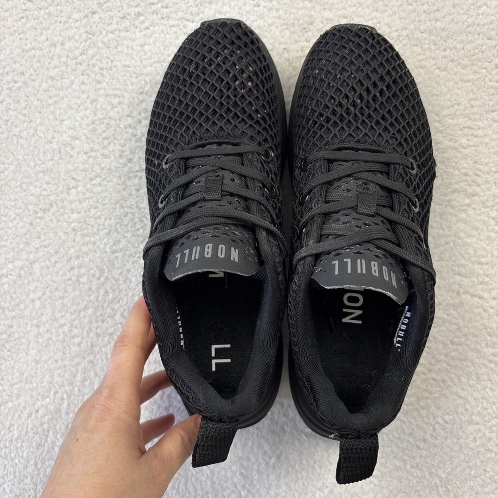 NOBULL Mesh Runner Womens Shoes 6.5 Black Athletic Training Running Lightweight - Picture 5 of 10